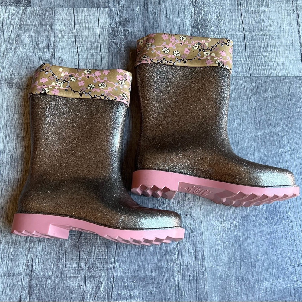 Mini Melissa Rain Boots Size 4